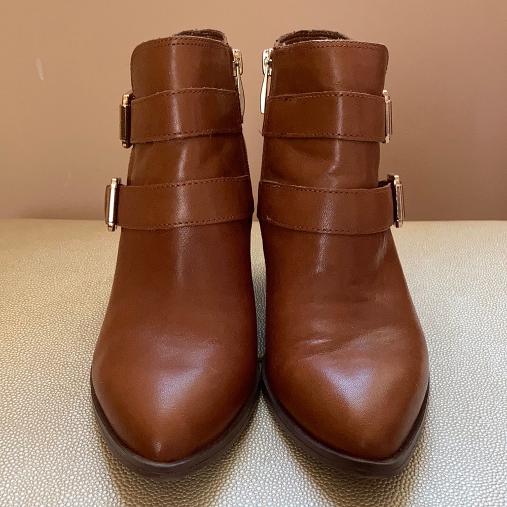 Franco Sarto Buck leather booties